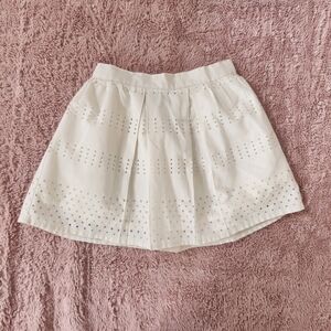 GAP Kid Girl Toddler Dot Eyelet Elegant Cream Mini Sz Event Special Occasion
